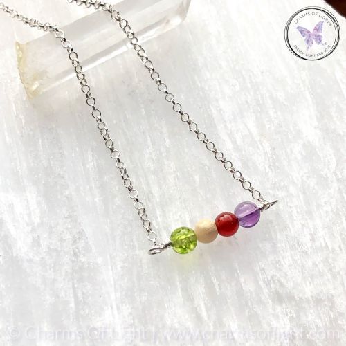 Birthstone Bar Necklace